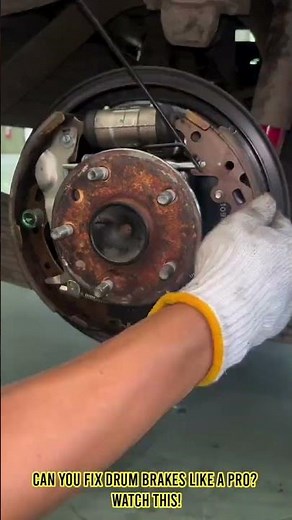 Can You Fix Drum Brakes Like a Pro? Watch This!