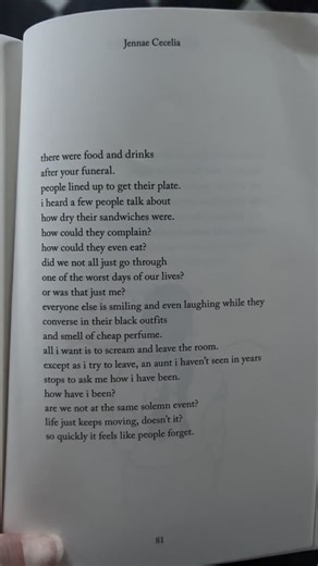 Book: Deep In My Feels ☁️❤️‍🩹 #poetry #grief #missingyou #poems #grievingjourney | Jennae Cecelia