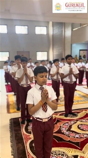 Morning Assembly at Gurukul Gurugram
