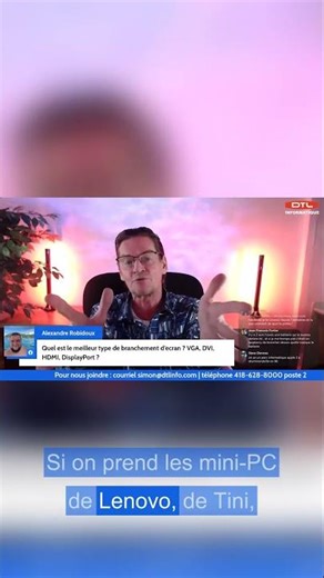 DisplayPort HDMI ou DVI quel choix pour l avenir #DisplayPort #HDMI #DVI