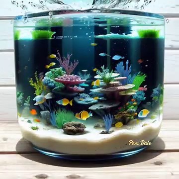 6.5K views · 778 reactions | Fish tank in a glass. | Pam's Gifs and Videos | Facebook