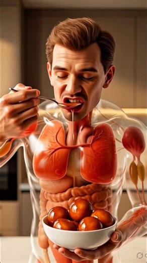 “Gulab Jamun Khane Ke Baad Body Ke Andar Kya Hota Hai? 🤯🍯 Full 3D Safar Dekho!”#GulabJamun#viral