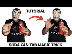 SODA CAN TAB MAGIC TRICK TUTORIAL #magic #tricks #viral #viralvideo #tutorial #trending