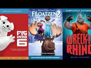 All Famous Movie Parody Zootopia Posters