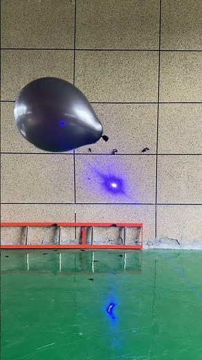 Sci-Fi Beam? Watch This Laser Destroy Balloons from 5 Meters!