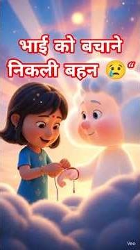 राखी के लिए बहन ने आसमान हिला दिया 😢☁️ | Emotional Raksha Bandhan Story #shorts”