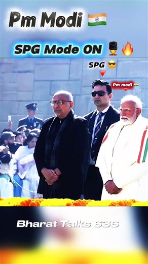 SPG Mode ON for PM Modi 🇮🇳#shorts #viralvideo #trending #pmmodi #spg #spgcommando ##crpf