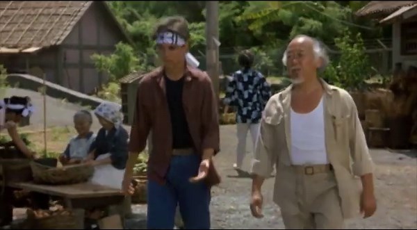 Maestro Miyagi "No importa quien sea más fuerte , importa quien es más listo"