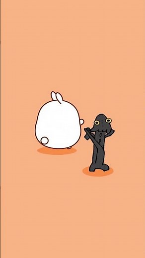 #molang Dancing With The Toothless Monster #shorts