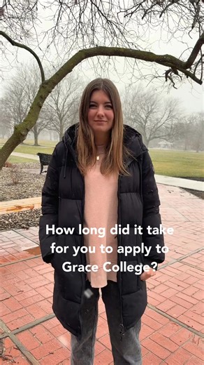 4.1K views · 27 reactions | Applying to Grace College? It’s fast, easy, and done before you know it!  Why wait? Your future is calling. ✨ Follow for more college inspo + campus life! #GraceCollege #ApplyNow #FutureLancer #CollegeMadeSimple #FYP | Grace College | Facebook