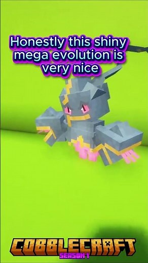 Mega Evolving My SHINY Pokémon in Cobblemon Minecraft! #cobblemon #minecraft