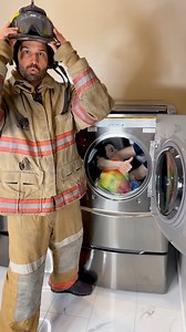1K views | Woman is saved by fireman when she gets stuck in a dryer  This original video was produced by Network Media and Manuella | Kitchen Chaos | Facebook