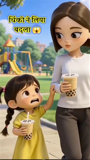 Chinki ne liya apna badla! 😱 #shorts​ #trending​ #cartoon​ #luckygameplay