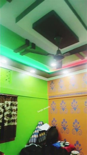 how false celling wiring?#decoration #shorts#led#viral shorts#sanjib electric