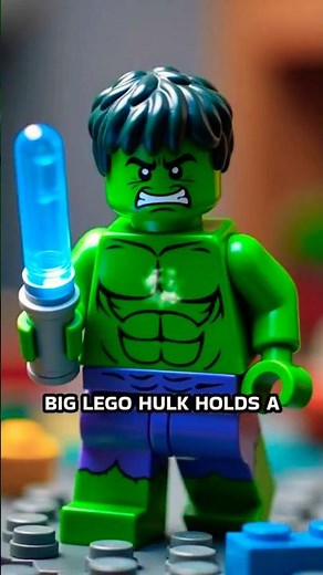 LEGO Hulk vs Lightsaber 💥