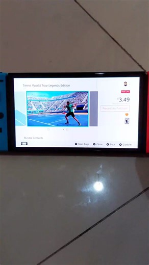 Nintendo Switch Tennis World Tour Legends Edition