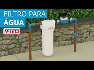 COMO INSTALAR FILTRO PARA ÁGUA