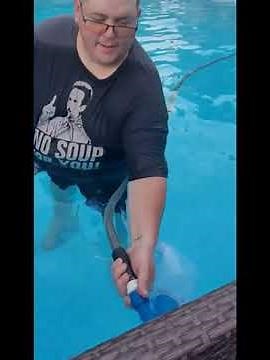 Above Ground Pool Vacuum Demo
