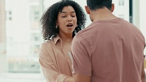 Couple Fight Angry Woman Leave Shouting Stock Footage Video (100% Royalty-free) 1102134121 | Shutterstock