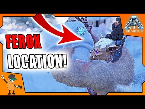 WHERE TO FIND FEROX! | Ark Genesis Ferox location