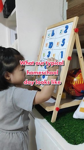 Toddler Homeschooling Routine and Educational Activities