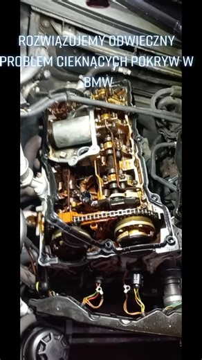 Rozwiązanie problemu cieknącego oleju w BMW E46