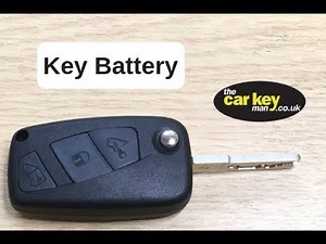 Peugeot Boxer remote control battery replacement