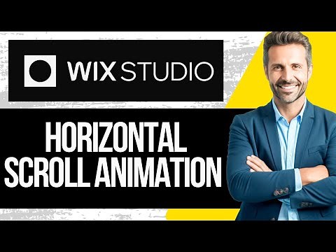 How To Create Horizontal Scroll Animation On Wix Studio | Full Tutorial 2025