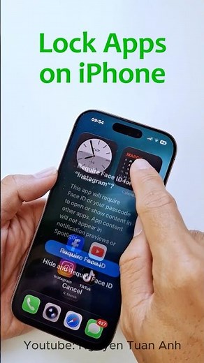 How to lock apps on iphone
