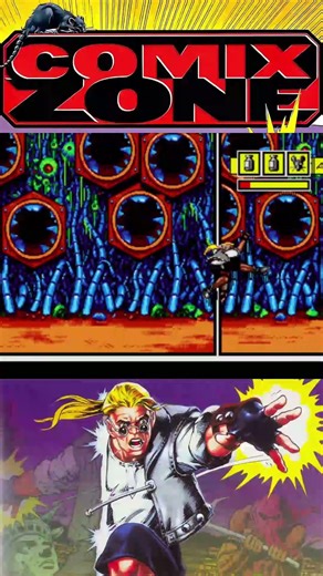 Comix Zone First Boss – Easy vs FUN Way 😈