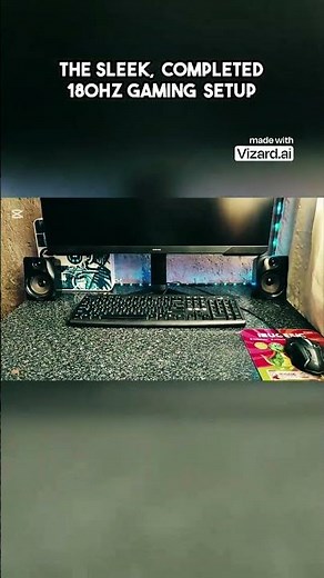 Ultimate Sleek 180Hz Gaming Setup | Samsung G3 27" Monitor