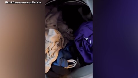 Woman Loads Laundry Machine, Almost Makes Fatal Mistake
