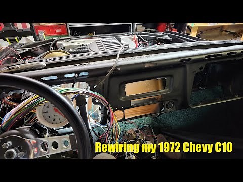 American Autowire Harness Kit: Installation - 1972 Chevy C10