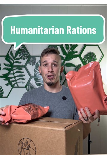Humanitarian MRE Meals for Emergency Preparedness