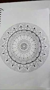 How to draw mandala art for beginners,Easy and beautiful mandala art,mandala art Stepby step,mandala