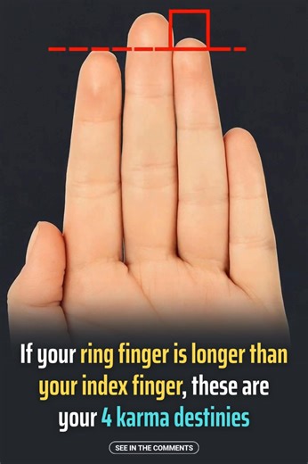 19K views · 23 reactions | If your ring finger is longer than your index finger, these are your 4 karma destinies  | Better Thoughts | Facebook