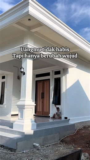 Uang berubah wujud Emas berubah wujud Semua berubah wujud #rumahimpian #rumahidaman #iderumahminimalis #rumah #rumahminimalis