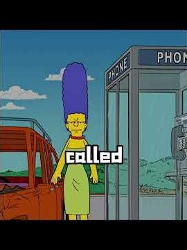 Homer made Maggie so angry that she ran away from home#thesimpsons