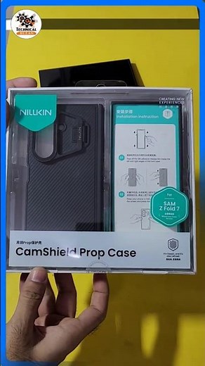 Nillkin CamShield Prop Samsung Galaxy Z Fold 7 Back Cover Premium Foldable Camera Protection