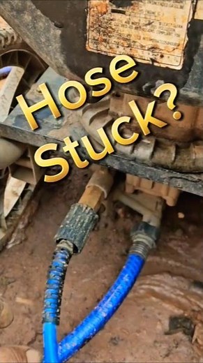 How to properly unscrew pressure washer hose.