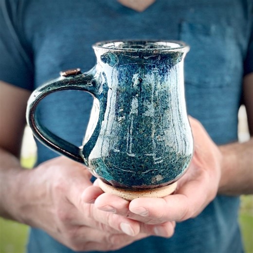 FFXIV Job Stone Coffee Cup [floating Blue] - Etsy