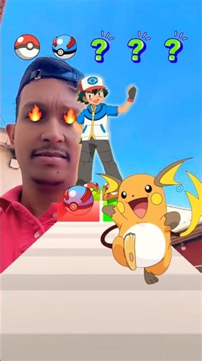 Pikachu vs Pichu🔥 #shorts #trending #viralvideo #pikachu #funny
