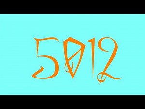 Colourful Numbers 1 to 10000! (40 FONTS) [FONTS IN THE DESC]