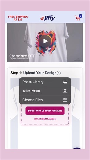 108K views · 2.5K reactions | Love crafting, but hate the hassle? Jiffy Transfers make it simple to bring your design ideas to life. Get 20% off your first DTF order using code: DTF20 ✅ Fast delivery as soon as tomorrow ✅ Bulk discounts at $49 ✅ FREE shipping at $29 ✅ Award winning customer service ✅ 100 day satisfaction guaranteed | Jiffy.com | Facebook