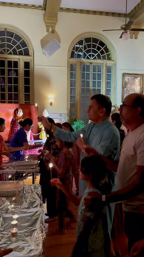 Sunday Kirtan Bliss 🎶💫 The temple echoed with the joyous chanting of the holy names — every clap, every smile, every heartbeat resonating with Hare Krishna Hare Krishna, Krishna Krishna Hare Hare… 💛 📖 “Chanting the holy name of the Lord is the simplest process for self-realization.” #SundayKirtan #HareKrishna #BhaktiVibes #SrilaPrabhupada #KirtanBliss #ISKCONChicago | ISKCON Chicago