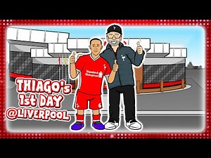 🔴THIAGO's 1st DAY AT LIVERPOOL🔴 (Transfer deal announcement parody)