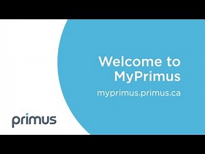 See what MyPrimus can do for you!