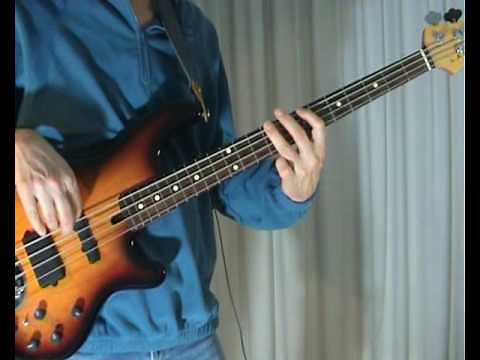 Mike Oldfield - Moonlight Shadow - Bass Cover