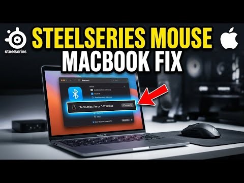 How to connect SteelSeries mouse to MacBook - Instant Fix