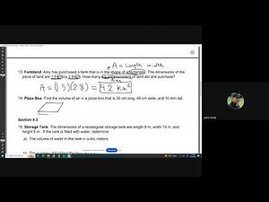 College Math - Chapter 8 Test Review - #9-14